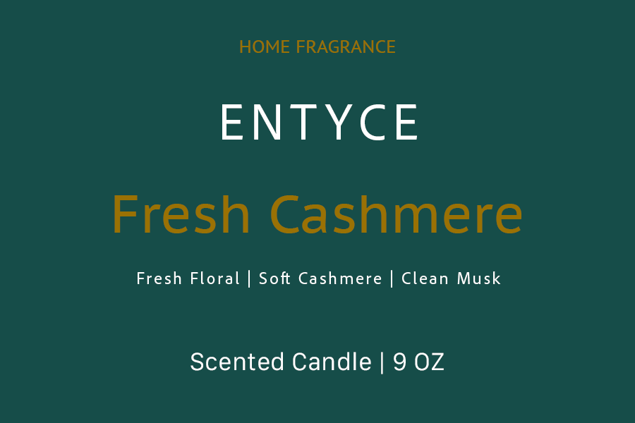 Fresh Cashmere label with fresh floral, soft cashmere, and clean musk notes